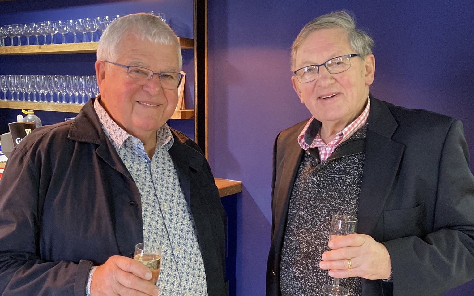 Cathching up before lunch